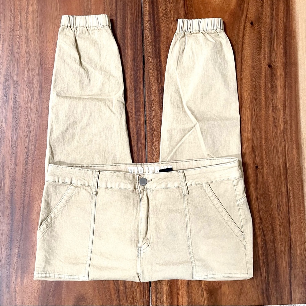 Adorable Khaki Jogger Cargo Pant